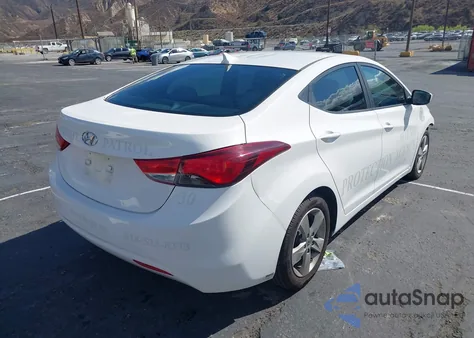 2013 Hyundai Elantra Gls из США, поврежденный, VIN 5NPDH4AE9DH343720